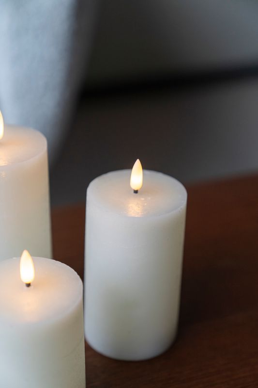 LED Lys 3pk Ivory