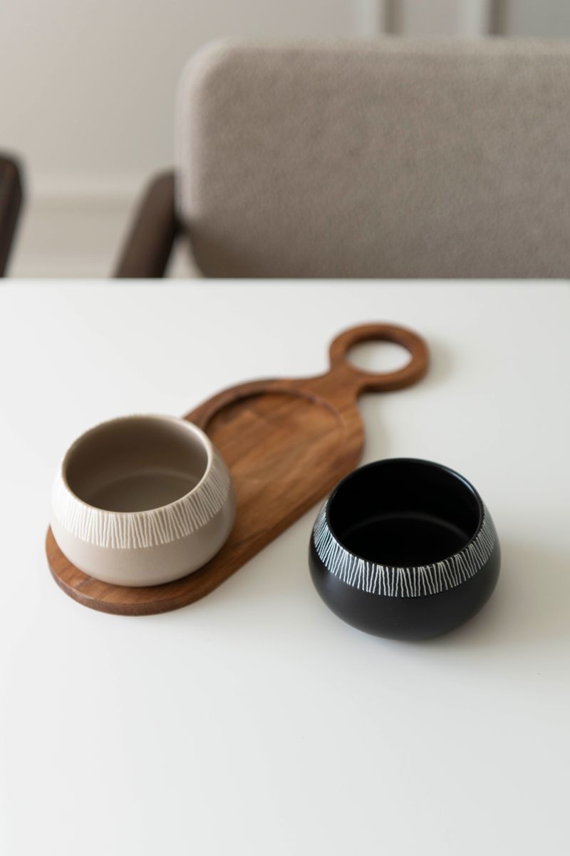 Serveringssett Strå To på Rad