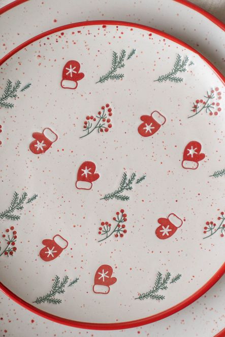 Hovedbilde Julehilsen Tallerken 20cm - Vott