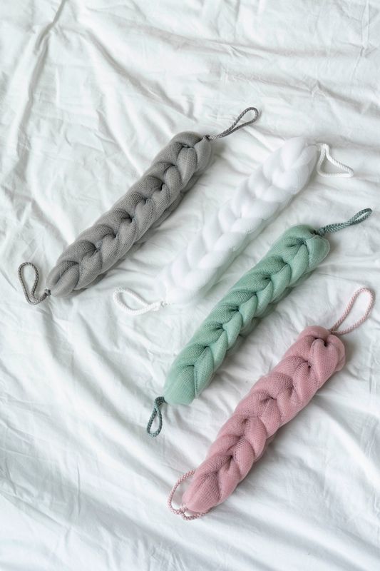 Loofah Flette - Hvit