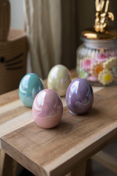 Hovedbilde Dekorativt påskeegg – rosa