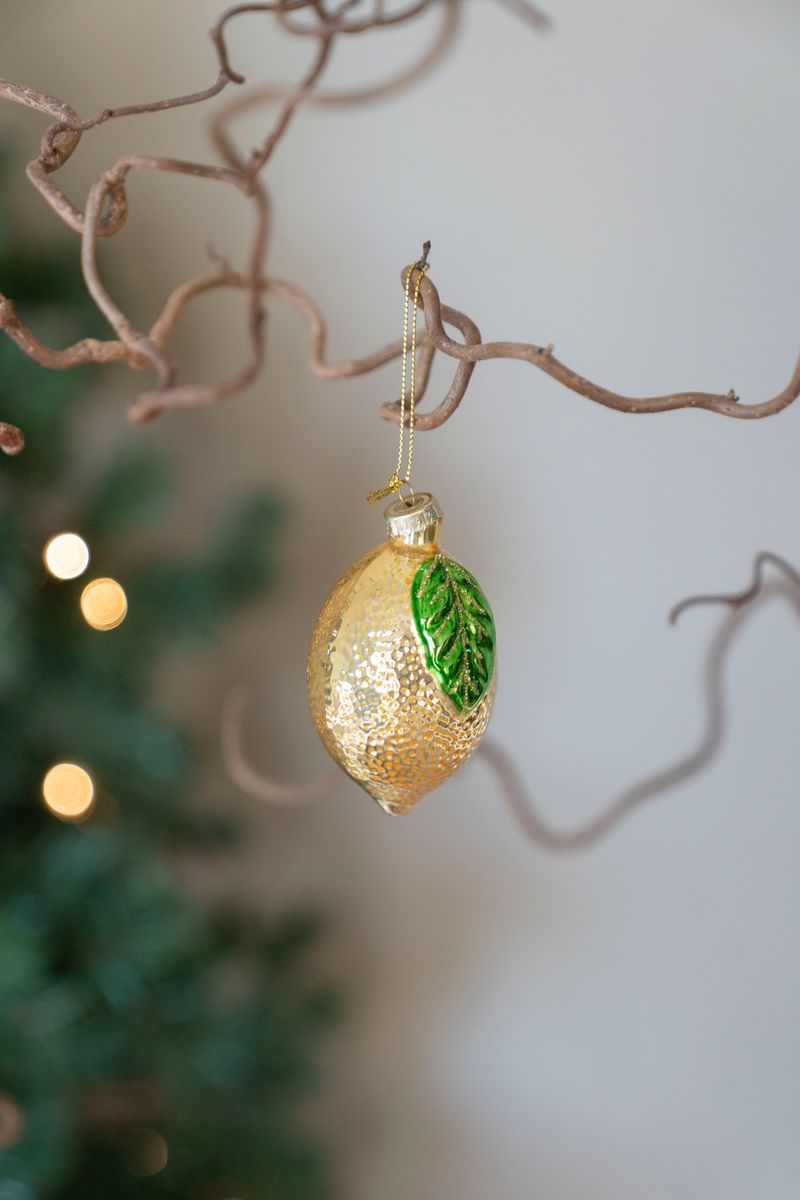 Juletrepynt - Sitron