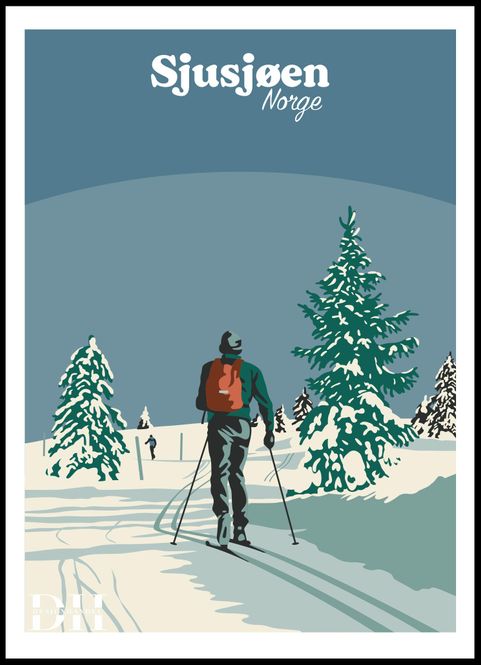 Hovedbilde Poster - Sjusjøen