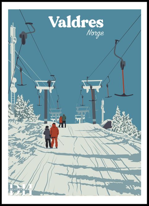 Hovedbilde Poster - Valdres