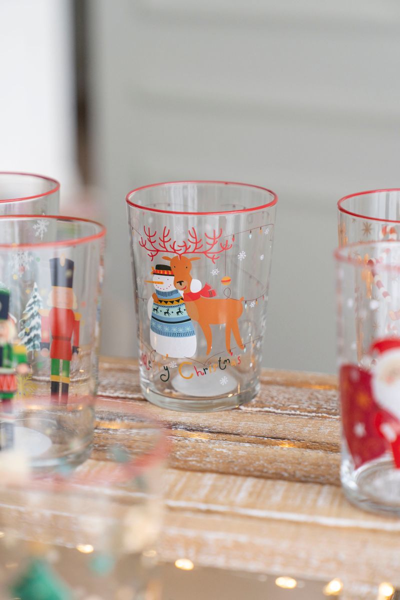 Vannglass 510ml - Reinsdyr