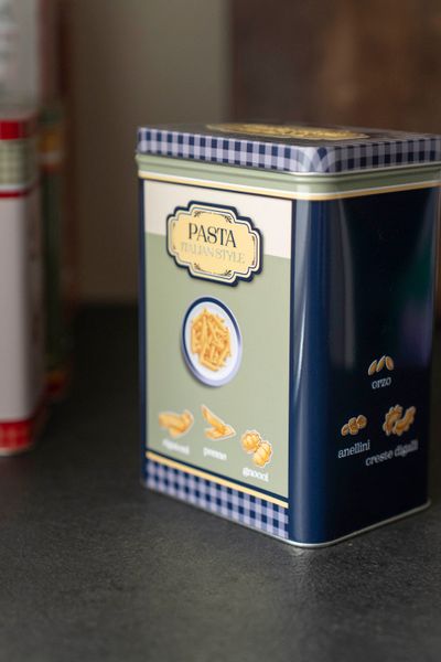 Hovedbilde Milano Oppbevaringsboks  Pasta – Blå