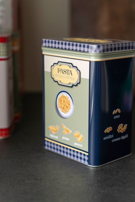 Hovedbilde Milano Oppbevaringsboks  Pasta – Blå