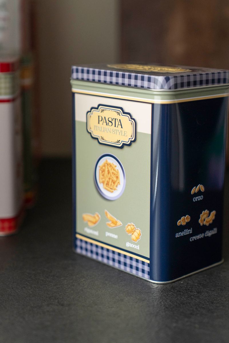 Milano Oppbevaringsboks  Pasta – Blå