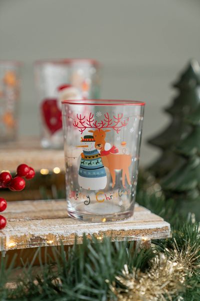 Hovedbilde Vannglass 510ml - Reinsdyr