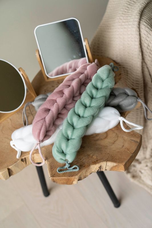 Loofah Flette - Hvit