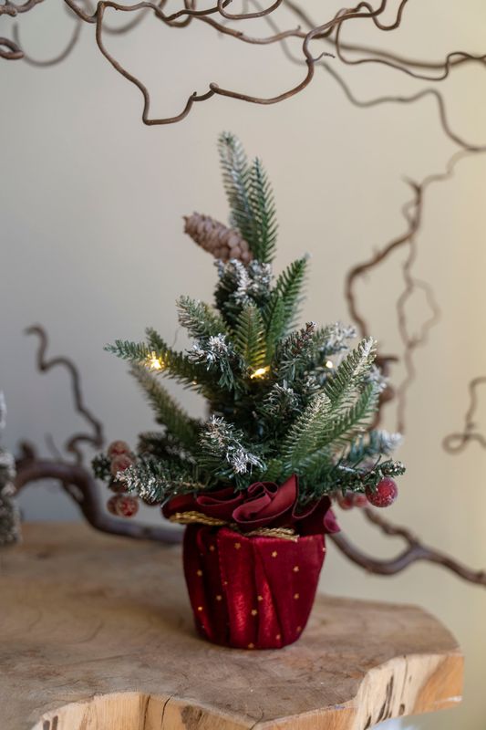 LED Tre 35cm - Rød