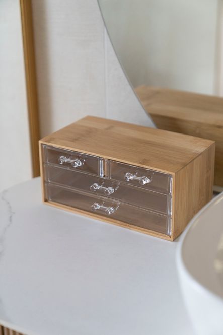 Hovedbilde Smykkeoppbevaring Bambus - 23x15x10cm
