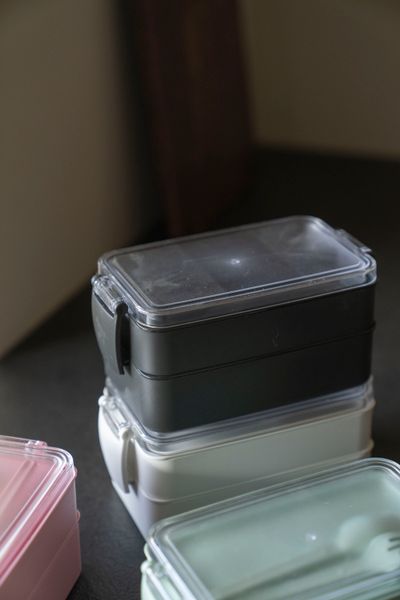 Hovedbilde Lunsjboks m/bestikk - Svart