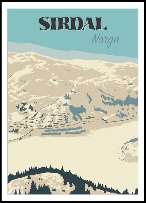 Hovedbilde Poster - Sirdal