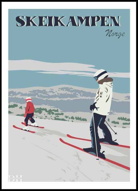 Hovedbilde Poster - Skeikampen