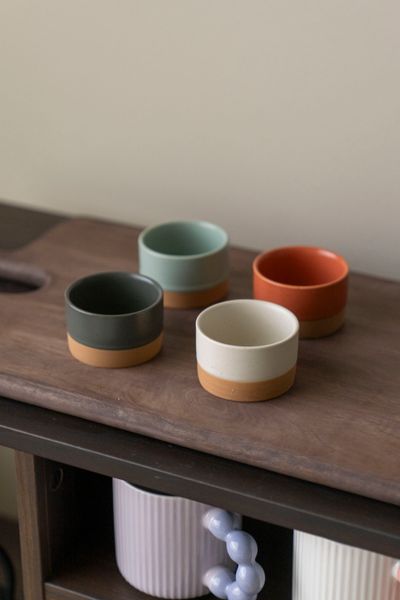 Hovedbilde Keramikk Skåler 4pk - 6,5x4cm