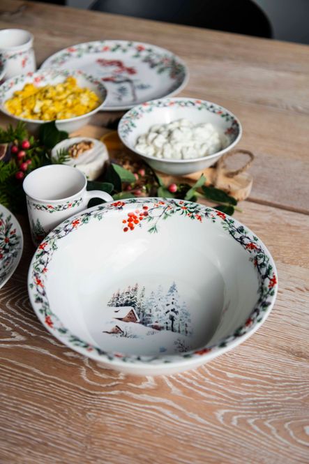 Hovedbilde  Juletid Skål 27cm Vinter