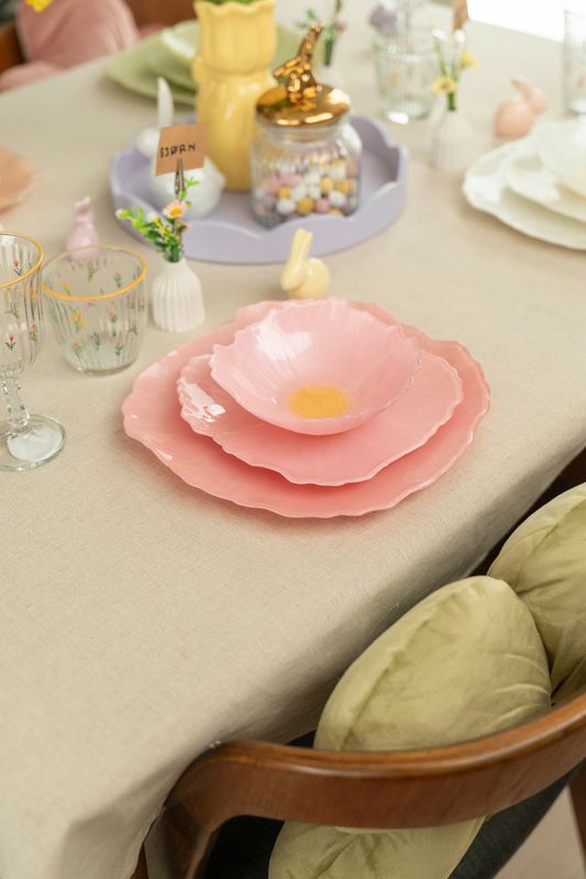 Valmue Tallerken 28cm - Rosa