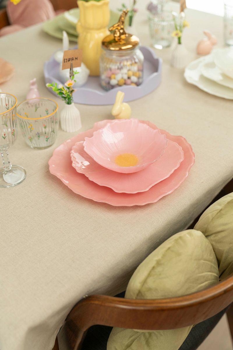 Valmue Tallerken 28cm - Rosa