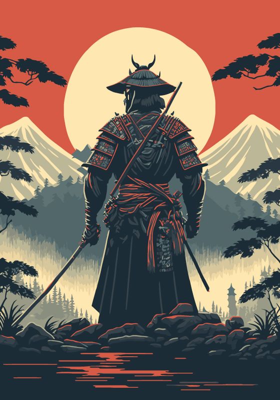 Poster - Japan Samurai