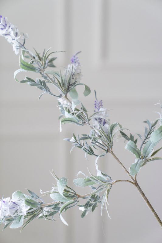 Kunstig Plante - Lavendel Hvit
