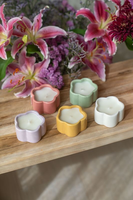 Lys blomsterpotte – Lilla