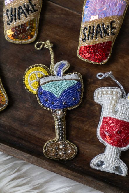 Hovedbilde Juletrepynt Paljett - Drue Drink