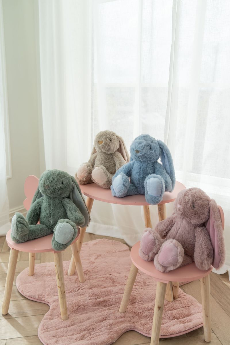 Kosedyr kanin – 40 cm – Grønn