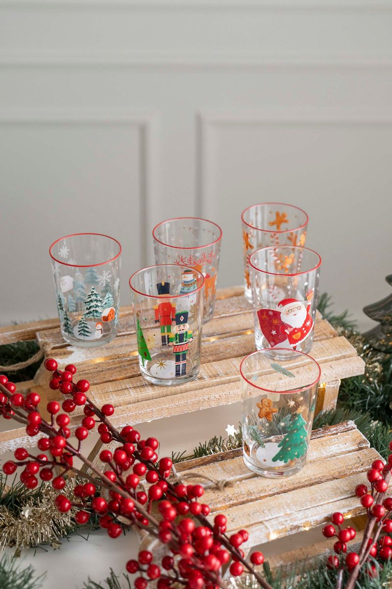 Vannglass 500ml - Pepperkake