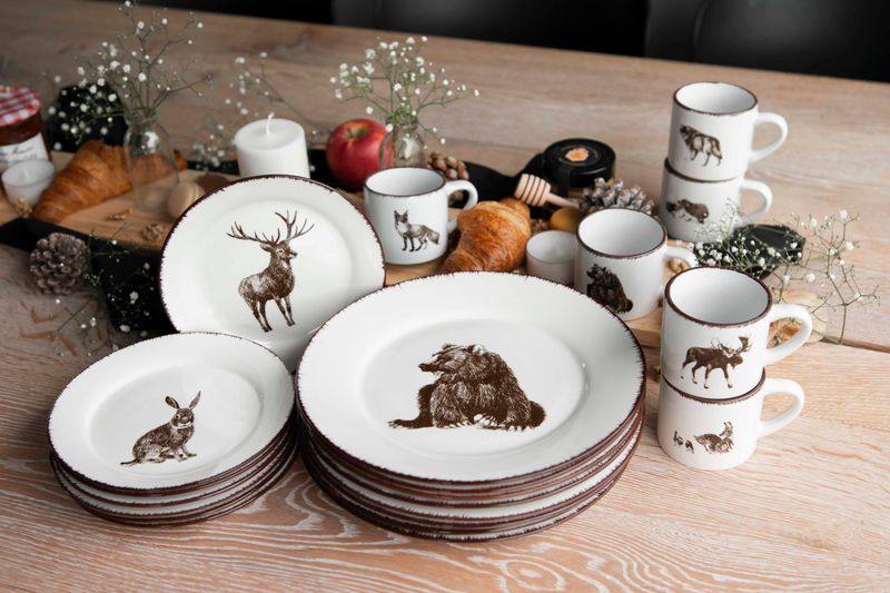 Villmark Tallerken - Hare 27cm