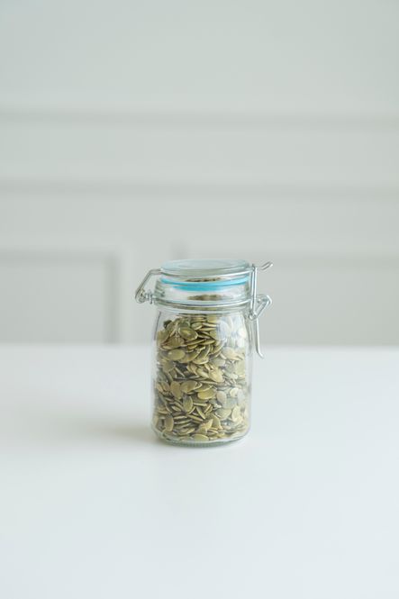 Hovedbilde Glasskrukke 250ml - Blå