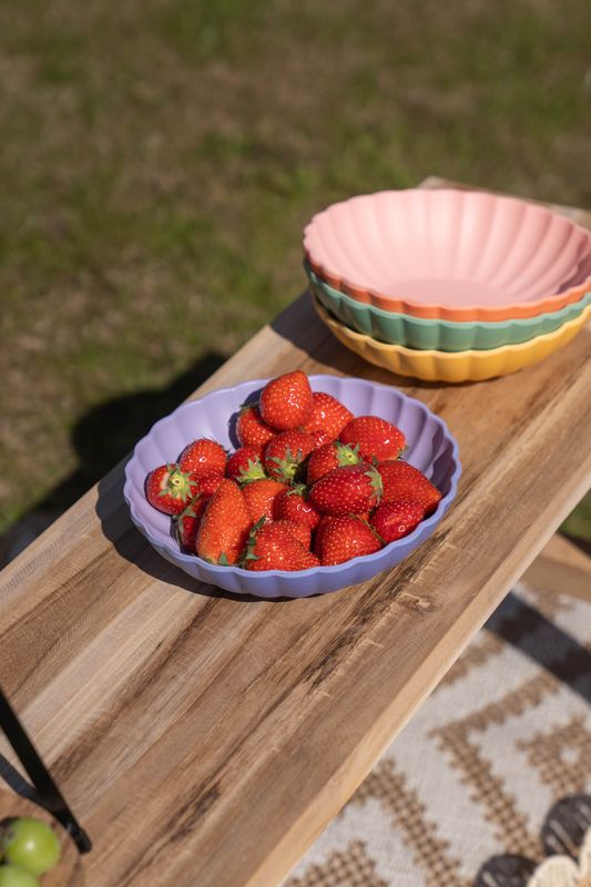 Soft skål – Ø19 cm – lilla