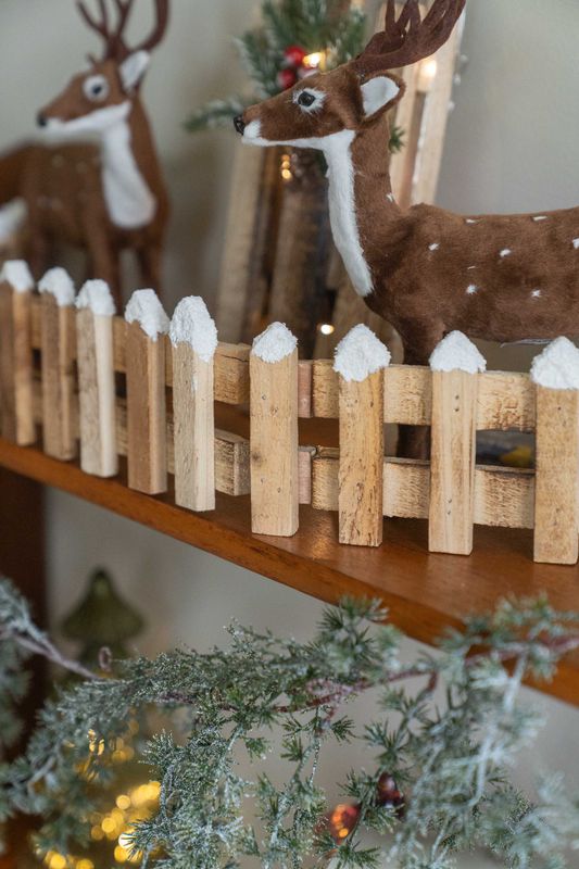 Juleby - Gjerde 10cm