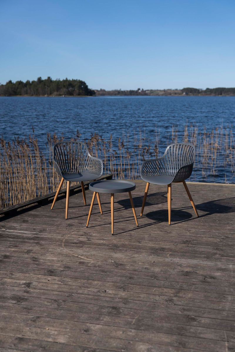 Hagesett Riller Grå