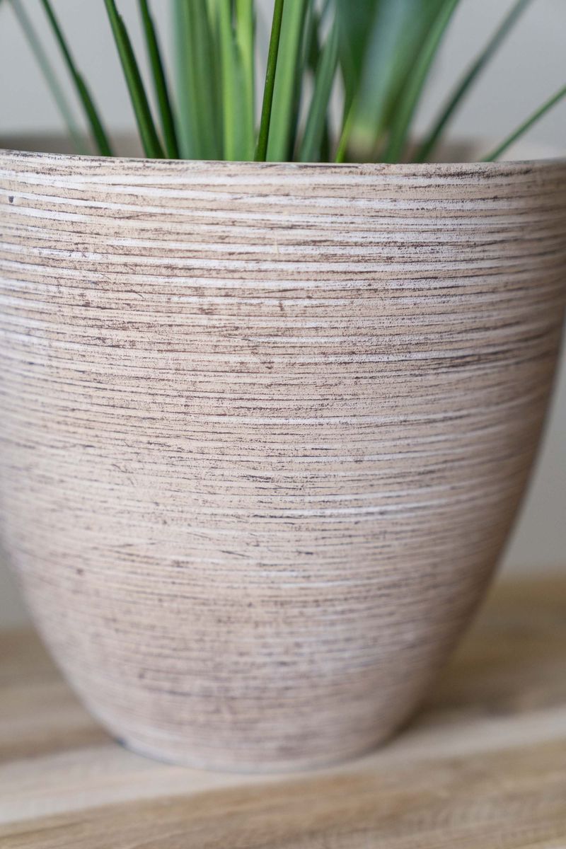 Blomsterpotte 3pk Beige Rustikk