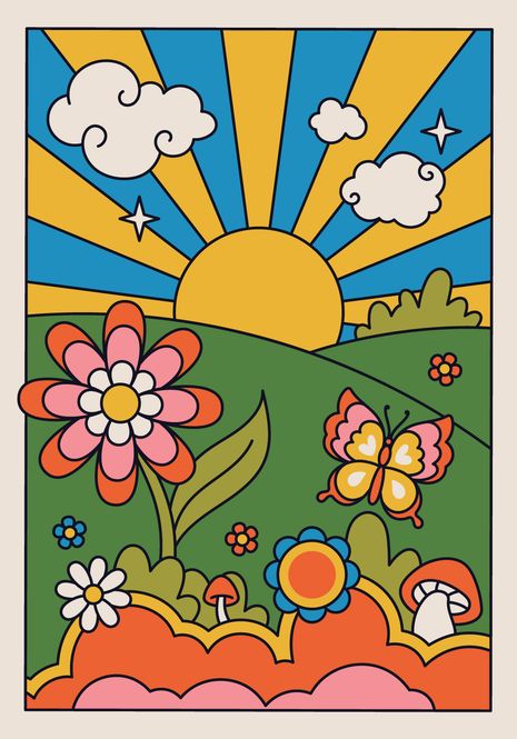 Hovedbilde Poster - Groovy 1
