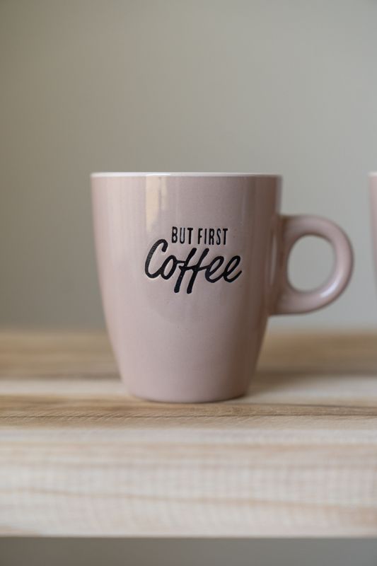 Krus – 220 ml – 2pk But first, coffe