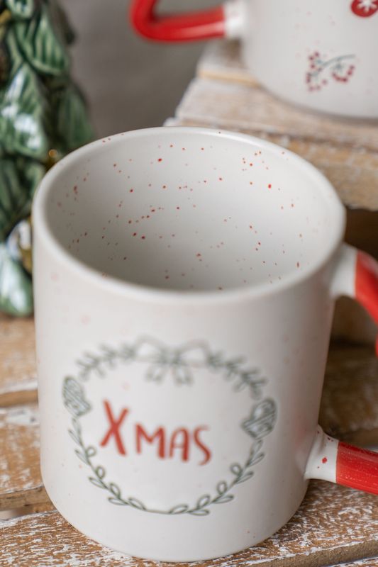 Julehilsen Kopp 450ml - Xmas