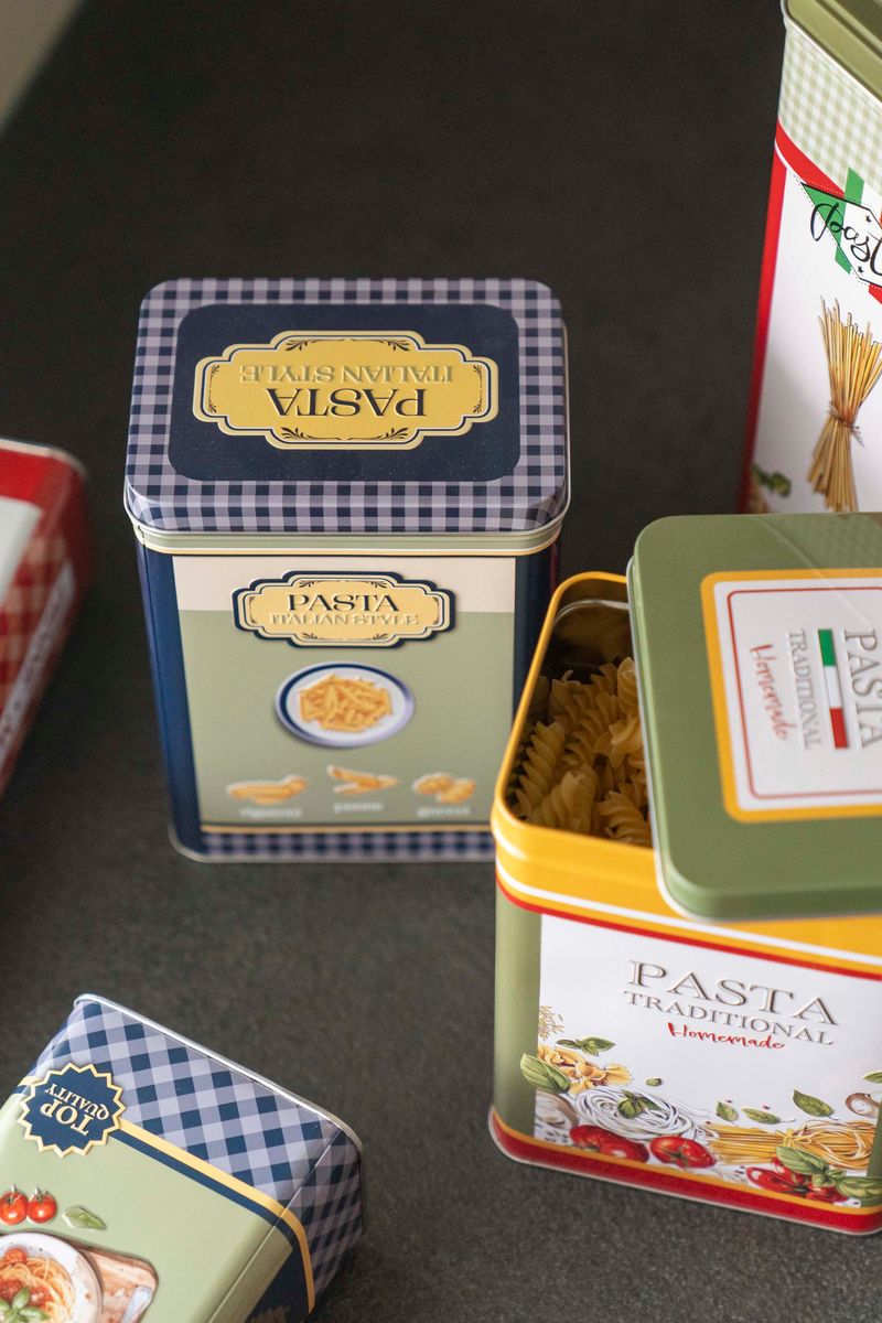 Milano Oppbevaringsboks  Pasta – Blå