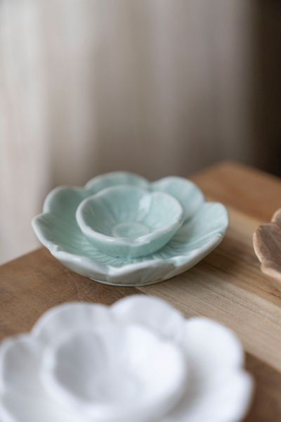 Hovedbilde Eggeglass blomst – mint
