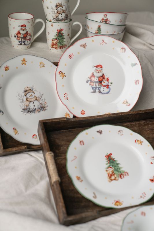 Juleminner Tallerken 26cm - Nisse