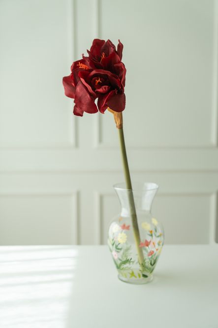 Hovedbilde Kunstig Blomst Amaryllis 66cm - Rød