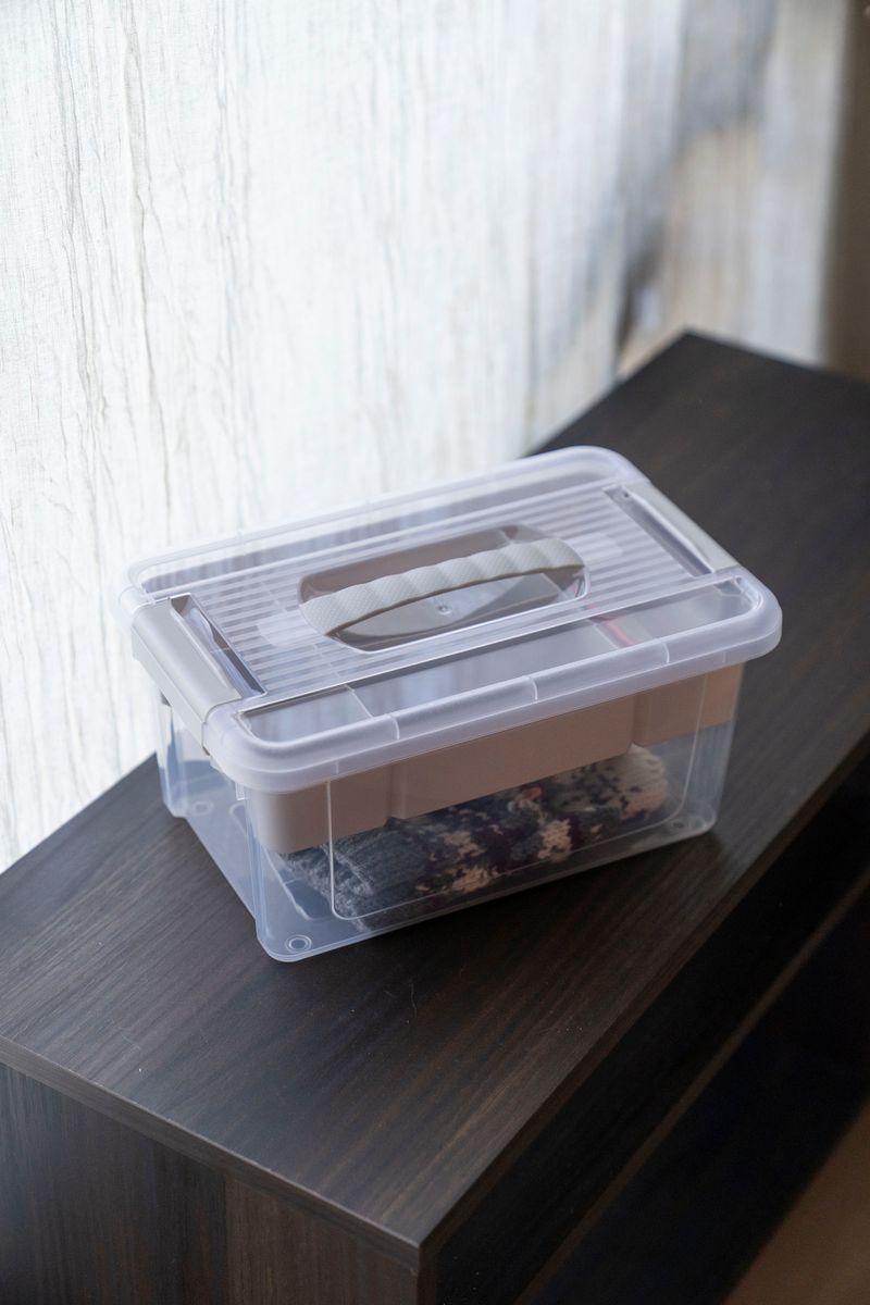 Oppbevaringskasse 5 liter m/inndeler