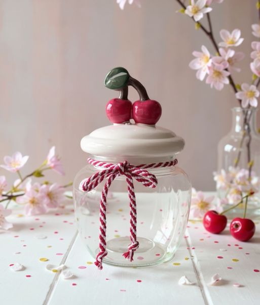 Hovedbilde Oppbevaringskrukke glass – 1,2 L – ...