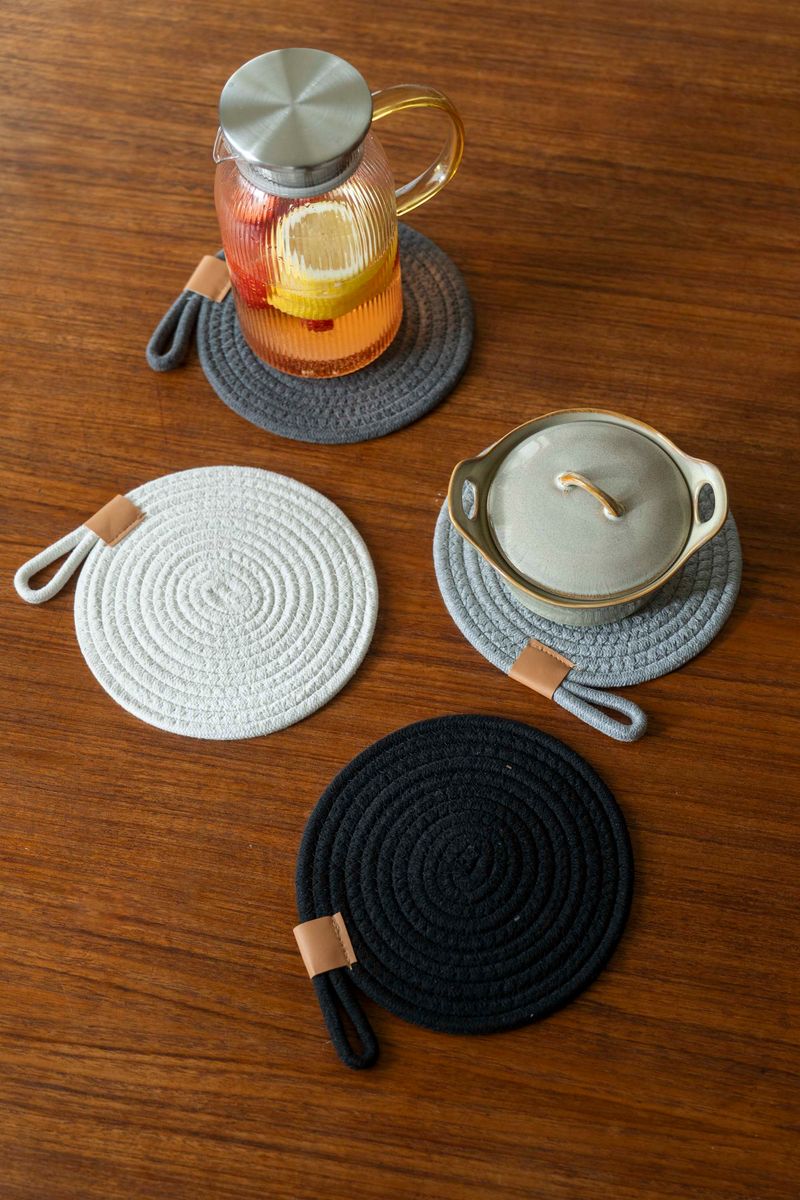 Gryteunderlag 20cm - Hvit