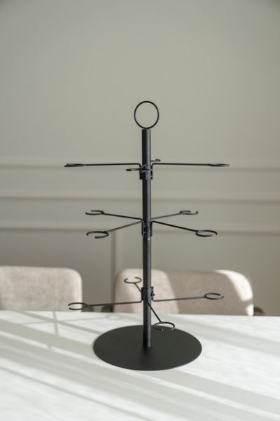 Hovedbilde Vinglass stativ Matt Svart