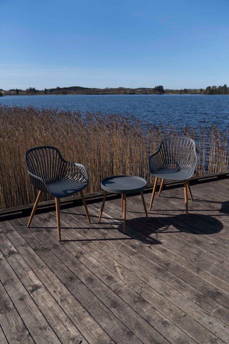 Hagesett Riller Grå