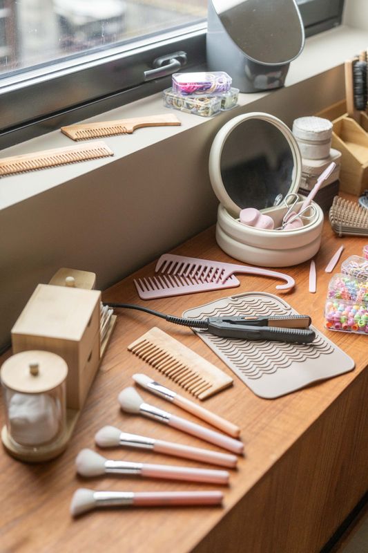 Varmebestandig Silikonmatte - Rosa
