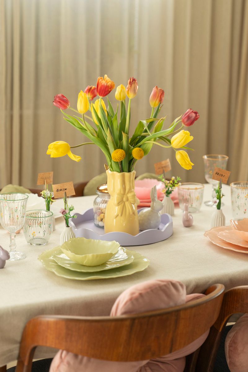 Valmue Tallerken 28cm - Hvit