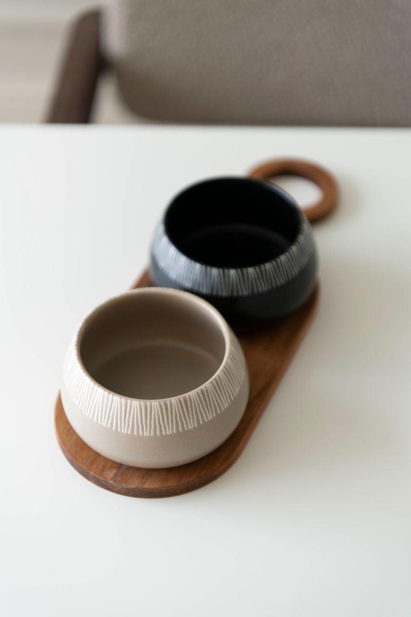 Serveringssett Strå To på Rad